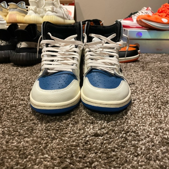 Jordan 1 fragment size 11 no box extra laces - Picture 4 of 10